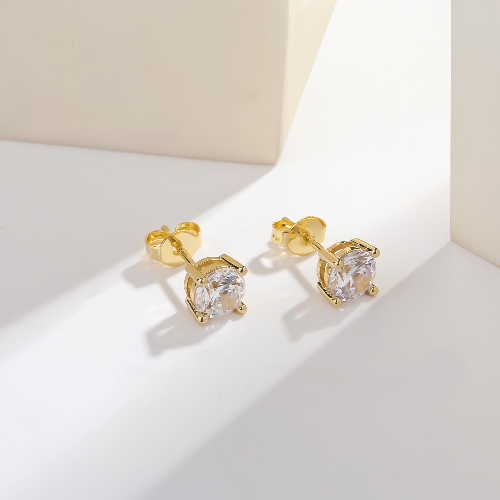 ToHeart 14K Butterfly Earrings for Womens Lightweight Minimalist Gold Butterfly Earrings for Womens Handpicked Gifts Bff Birthday - Image 5