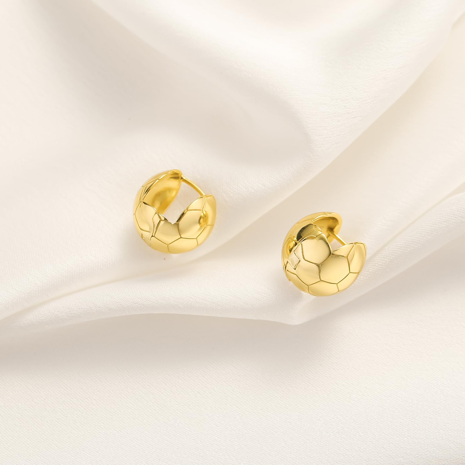 ToHeart 14k Gold Hoop Earrings for Womens Hoop Earrings - Image 5