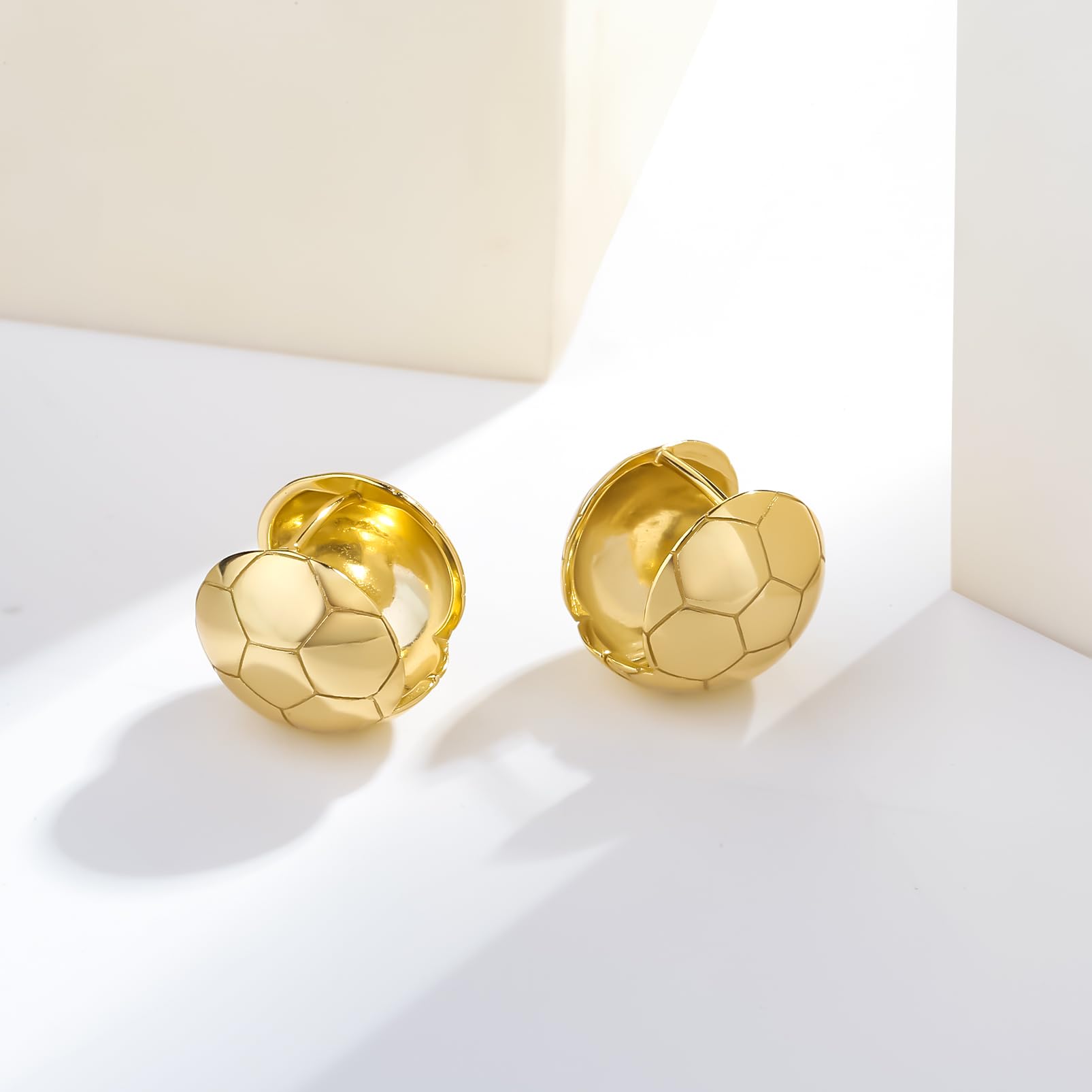 ToHeart 14k Gold Hoop Earrings for Womens Hoop Earrings - Image 6