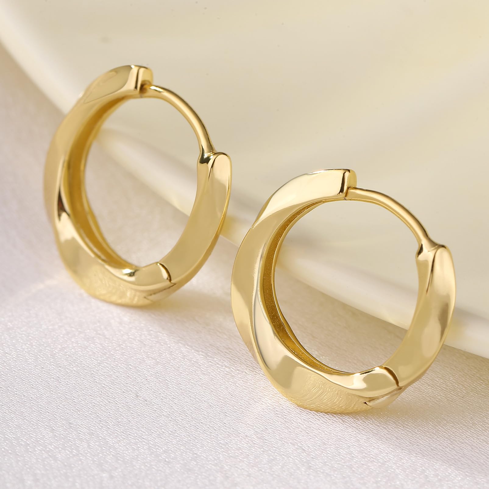 ToHeart Seashell Dangle Earrings Jewelry Gold Dangle Earrings Lightweight Gold Seashell Earrings for Women - Image 4