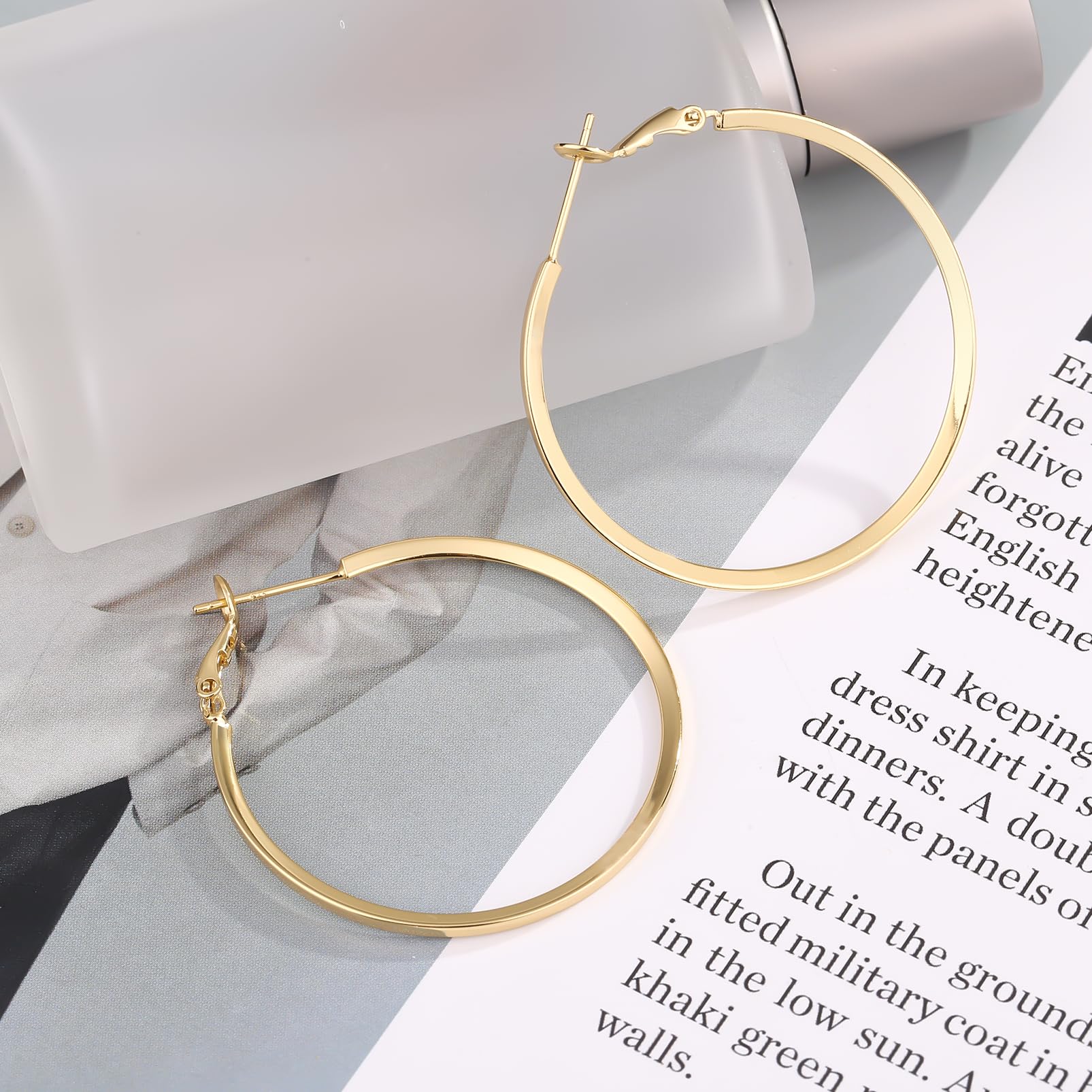 ToHeart Starfish Earrings for Womens Hypoallergenic 14K Gold Starfish Earrings for Womens/Girls Minimalist - Image 6