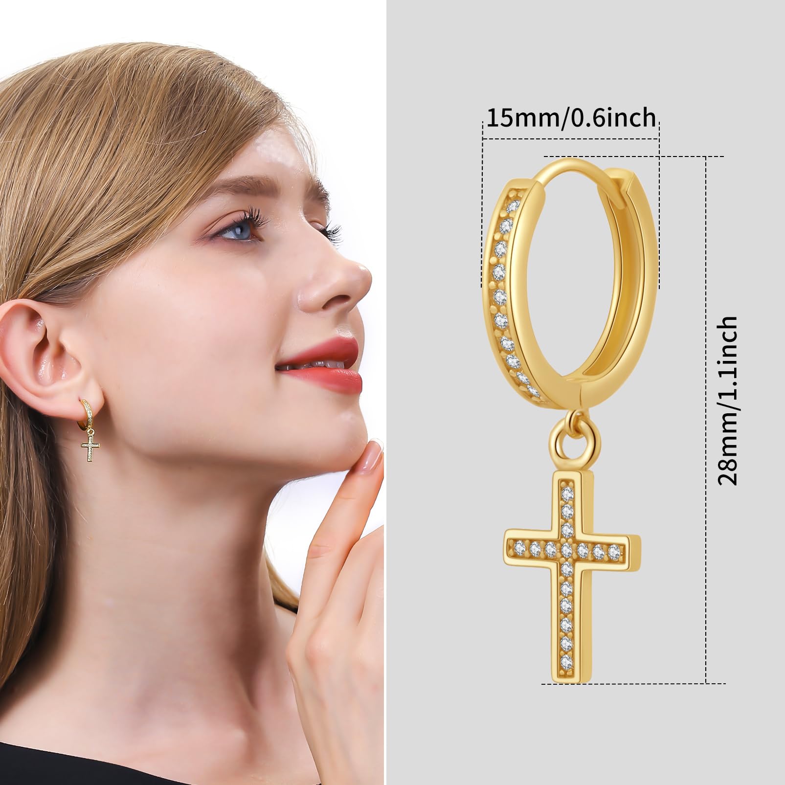 ToHeart Twist Hoop Earrings for Women Twisted Earrings Gift - Image 3